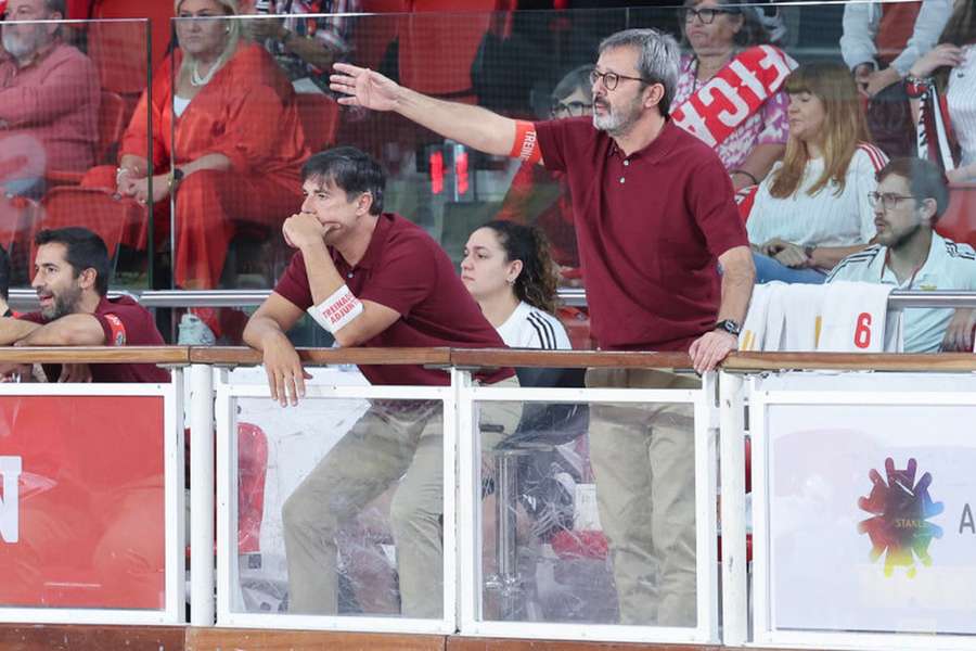 Edu Castro, o treinador do Benfica Edu Castro, o treinador do Benfica
