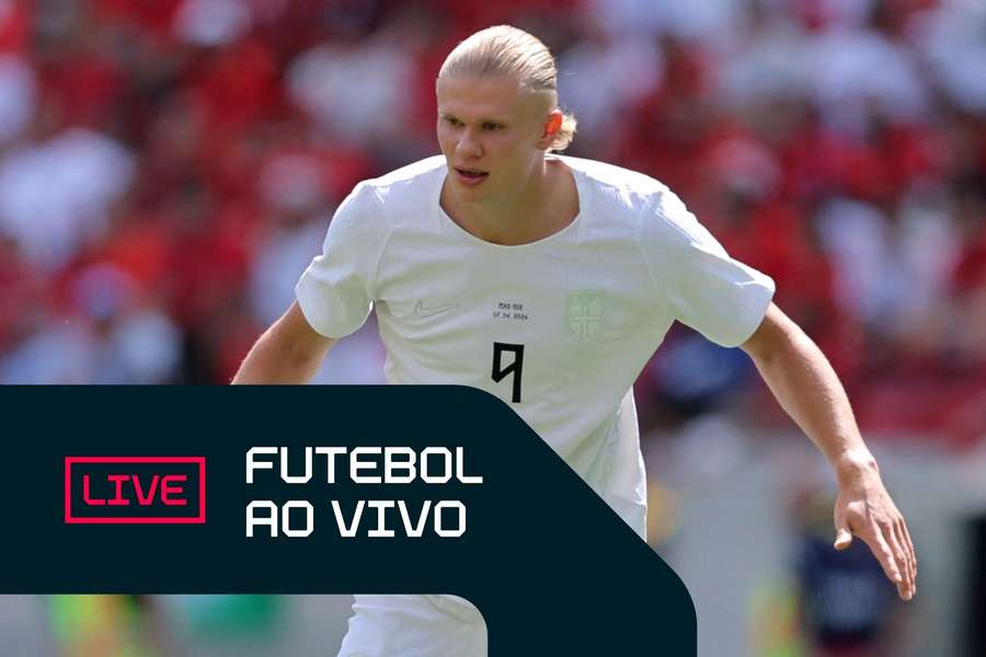 Haaland em Marrocos x Noruega, em Nova Jersey Haaland em Marrocos x Noruega, em Nova Jersey