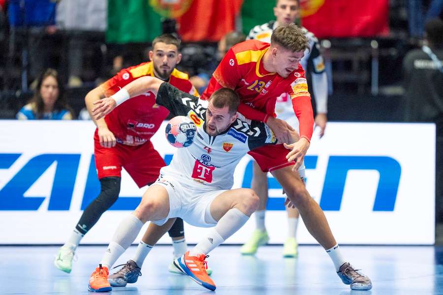 România, învinsă la limită de naționala Macedoniei de Nord, în ultima partidă de la Campionatul European de handbal masculin