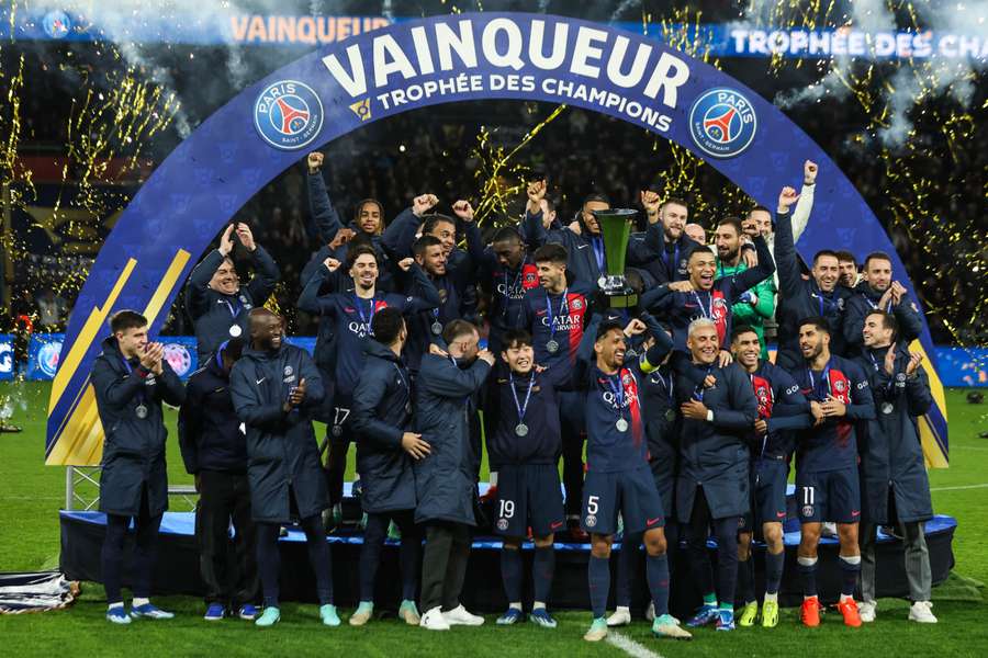 O PSG é o detentor do troféu