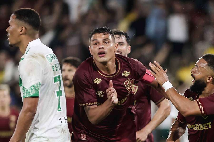 Thiago Silva deu a vitória ao Fluminense contra o Juventude