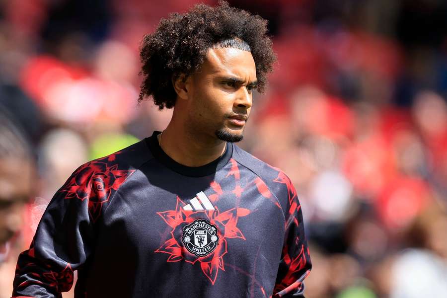 L’attaquant de Manchester United Joshua Zirkzee. L’attaquant de Manchester United Joshua Zirkzee.