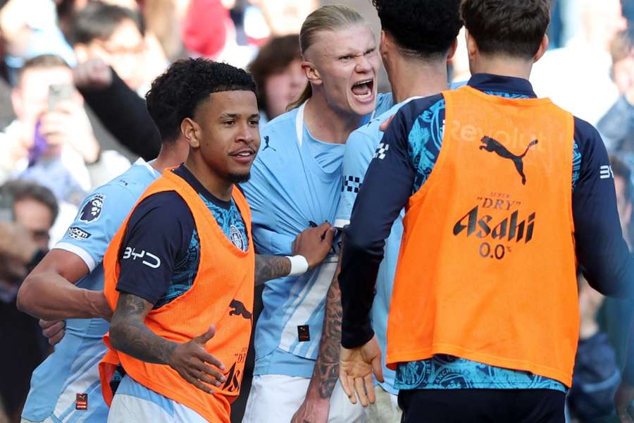 Haaland fez o gol da vitória do City 