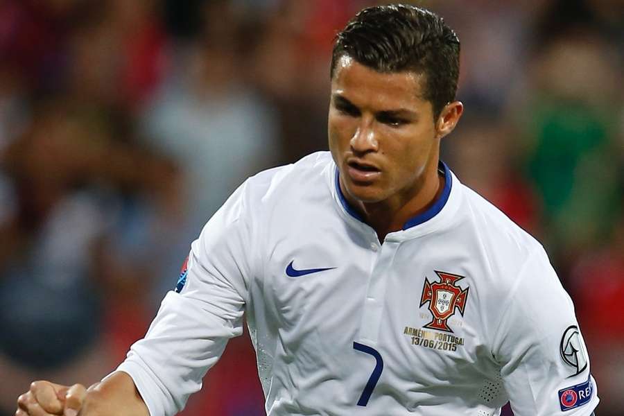 Ronaldo ao serviço de Portugal diante da Arménia