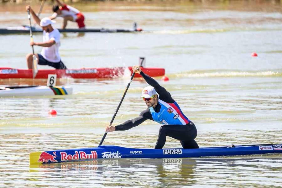 Fuksa v Račicích získal zlato na pětistovce.