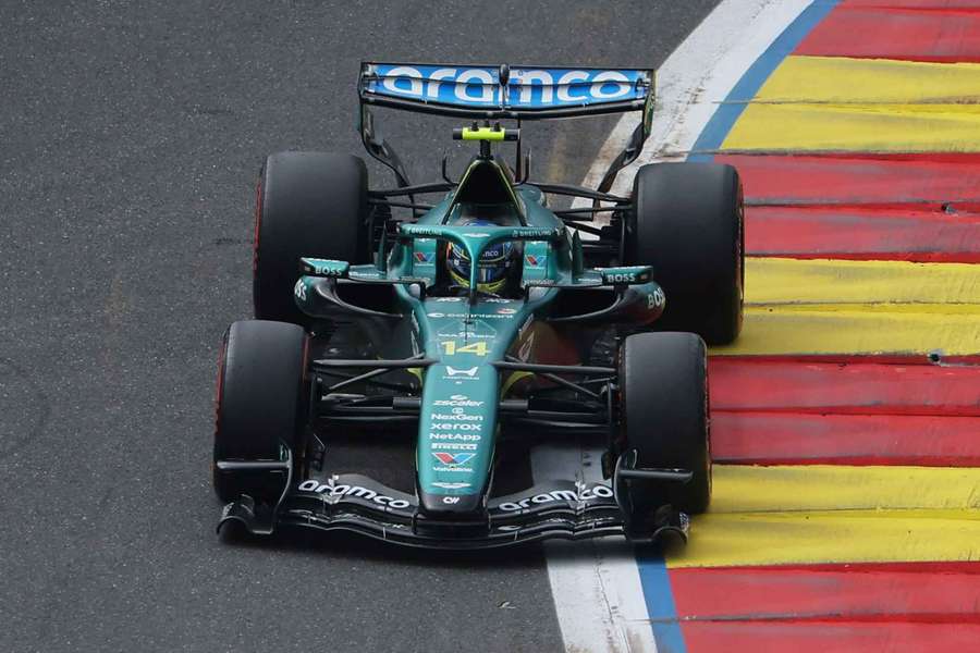 El AMR26 de Fernando Alonso El AMR26 de Fernando Alonso