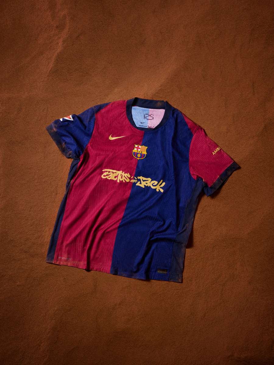 A camisola que o Barcelona vai usar no El Clasico A camisola que o Barcelona vai usar no El Clasico