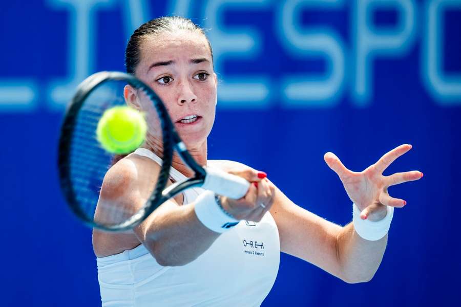 Tereza Valentová doufá, že bude na sobotní semifinále fit. Tereza Valentová doufá, že bude na sobotní semifinále fit.