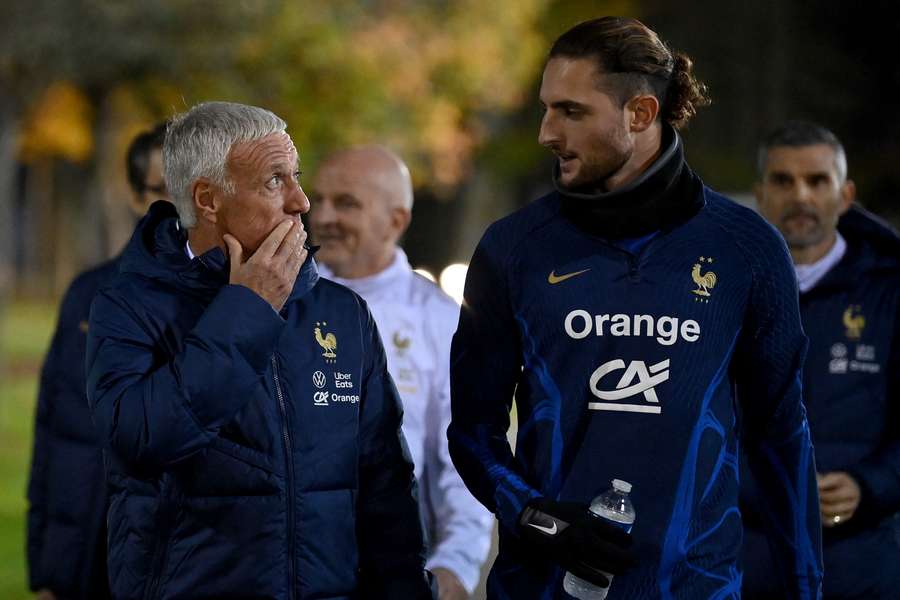 Deschamps e Rabiot