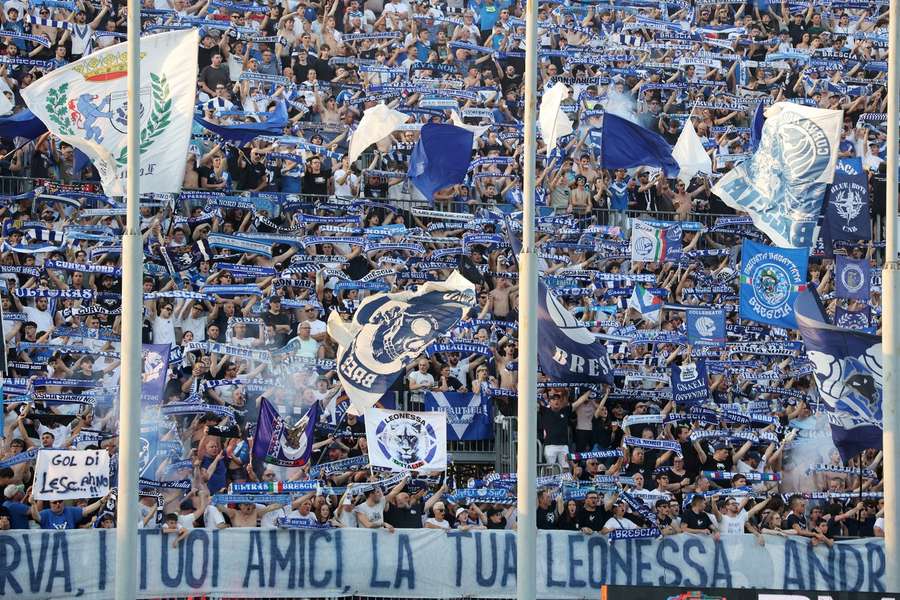 Il Rigamonti durante la semifinale contro la Salernitana Il Rigamonti durante la semifinale contro la Salernitana