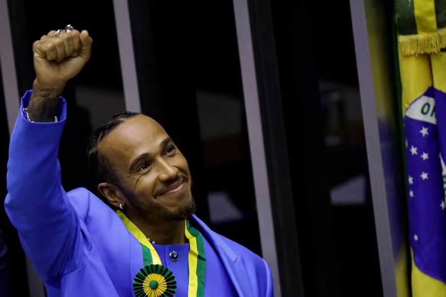 Honorary Brazilian Lewis Hamilton would love a 'home' win