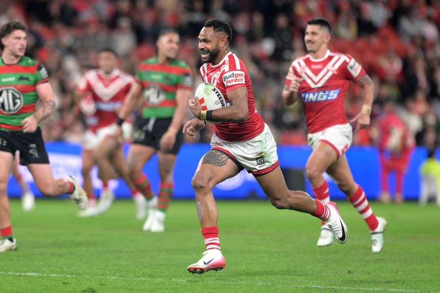 Hamiso Tabuai-Fidow, the leading try scorer of the 2025 NRL season, returns on Thursday night.