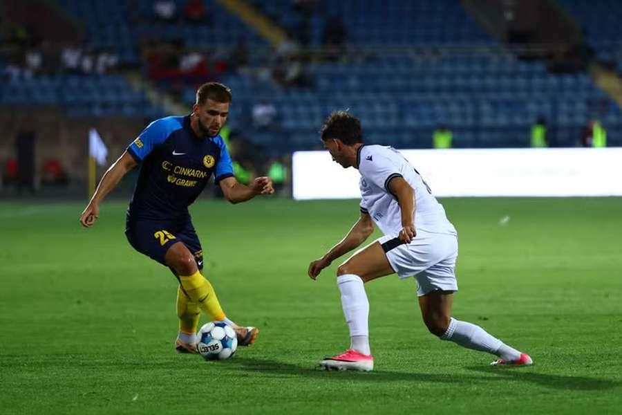Celje celebrou a vitória