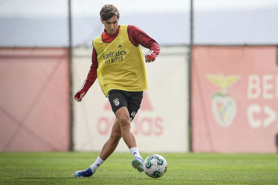 Nuno Félix, médio do Benfica