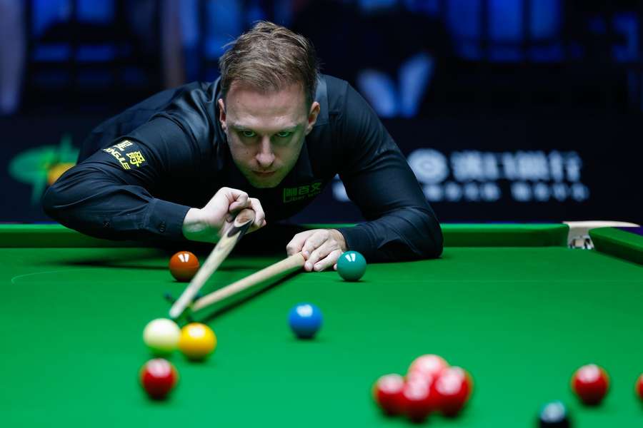 Judd Trump in action Judd Trump in action
