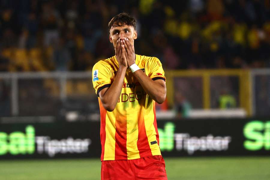 Tiago Gabriel tem estado em destaque no Lecce Tiago Gabriel tem estado em destaque no Lecce