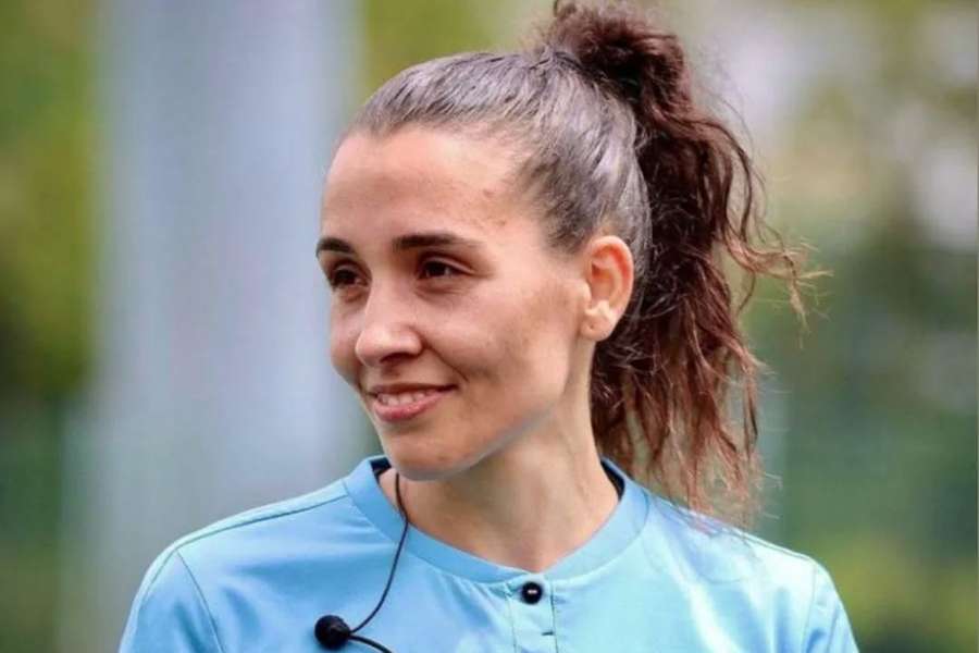 Filipa Cunha, árbitra portuguesa de 34 anos da AF Viana do Castelo