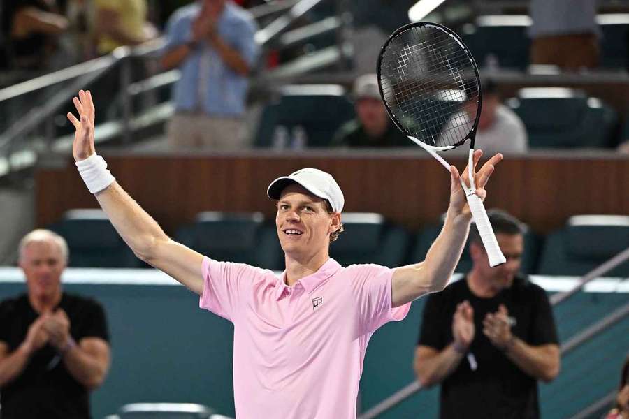Jannik Sinner je v Miami ve finále.