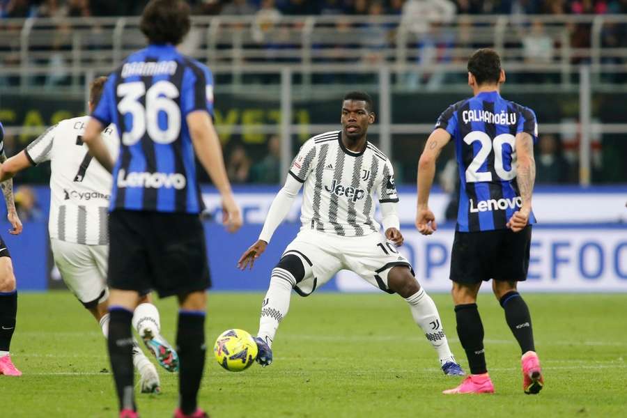 Auch Paul Pogba (Bildmitte) konnte das Pokal-Aus gegen Inter Mailand nicht verhindern.