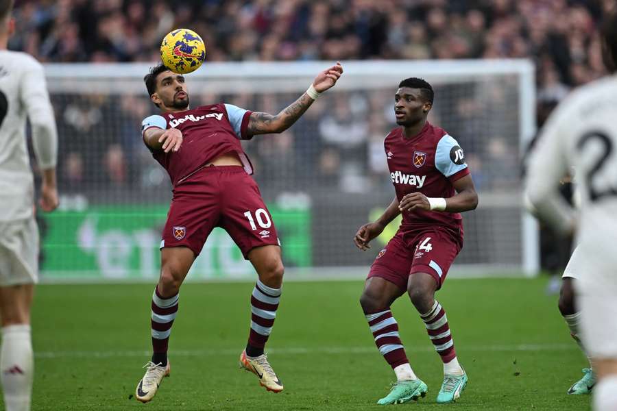 Paquetá fez mais uma boa partida com a camisa do West Ham