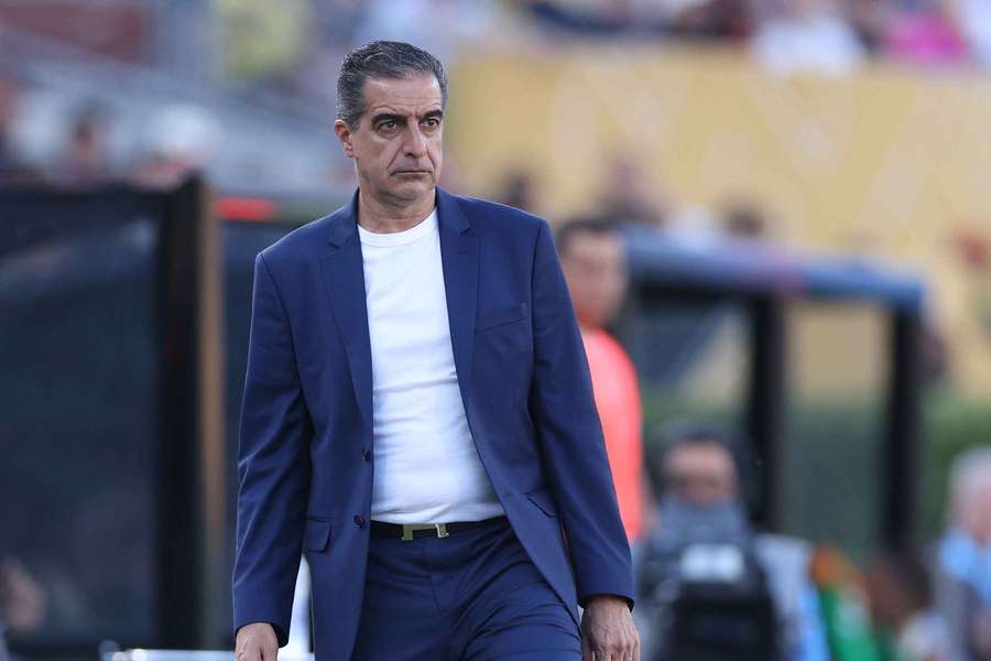 Renato Paiva no jogo contra o Botafogo