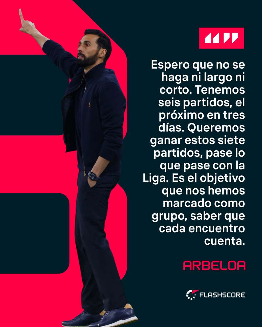 Las palabras de Arbeloa