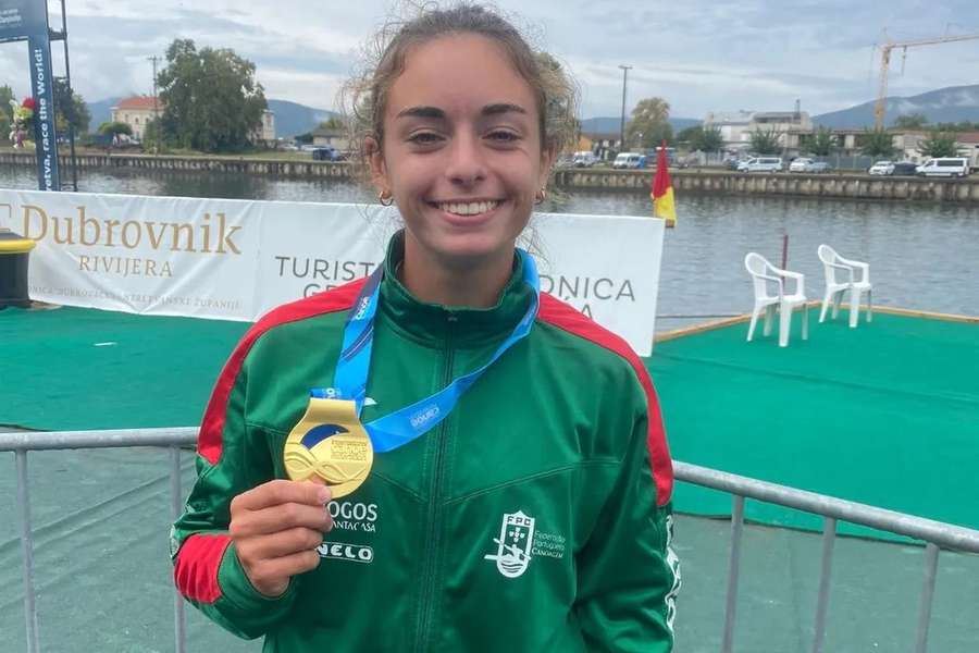 Maria Luísa Gomes conquistou o ouro em K1