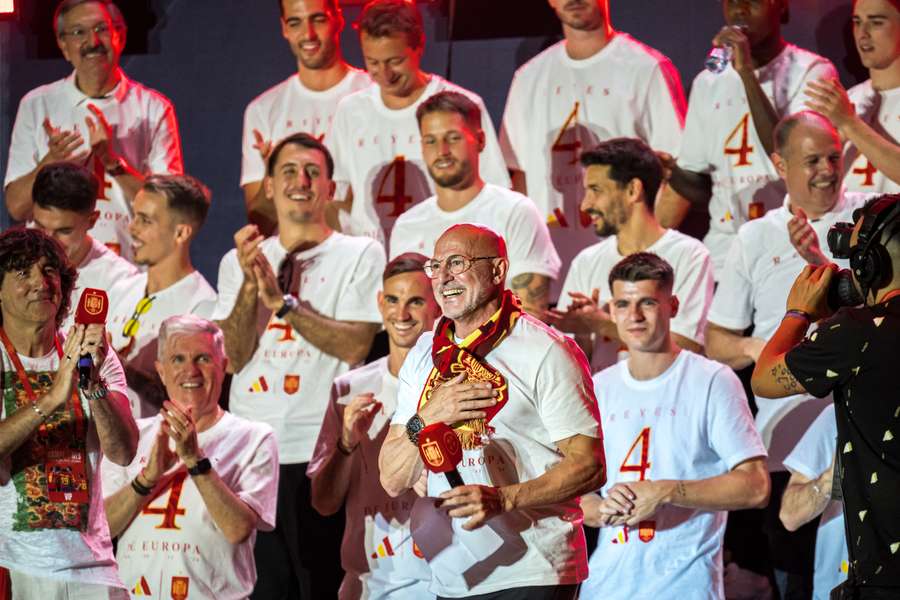 Espanha festeja o Euro