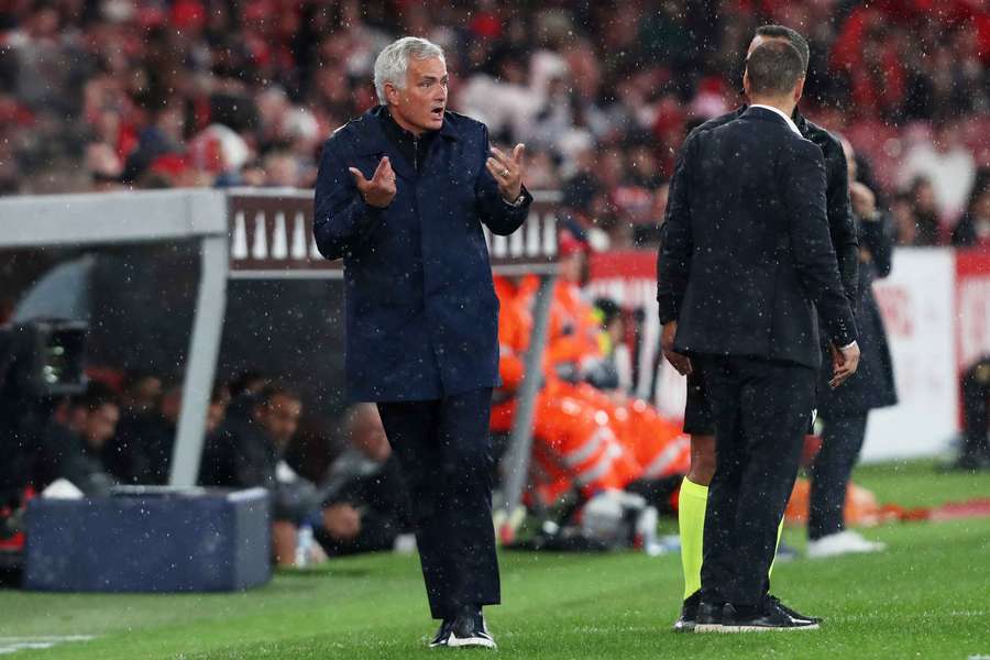Benfica boss Jose Mourinho Benfica boss Jose Mourinho