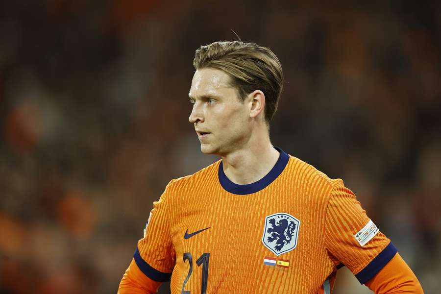 The Netherlands' Frenkie de Jong during the UEFA Nations League match against Spain
