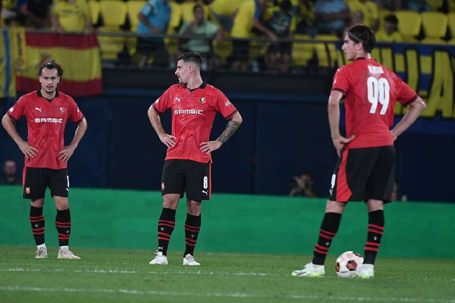 Les Rennais à Villarreal.