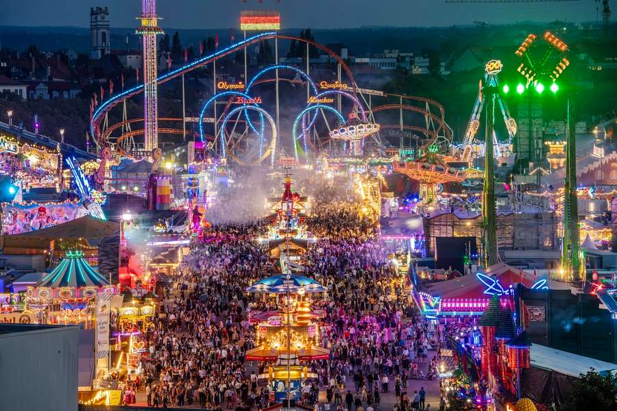 Die Wiesn im Olympia-Fieber
