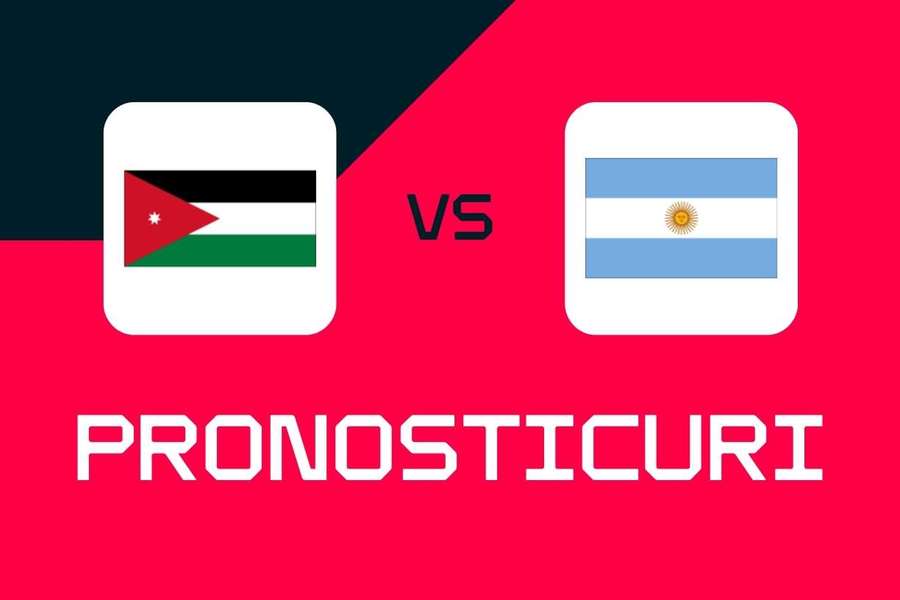 Iordania - Argentina: Pronosticuri, cele mai bune pariuri și cote (Cupa Mondială)