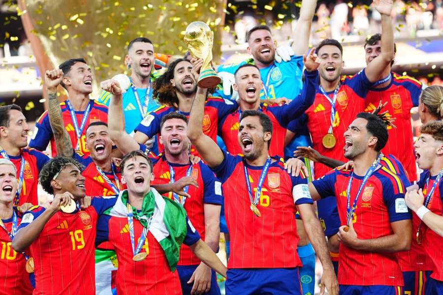 España celebra la victoria del Mundial en Nueva York