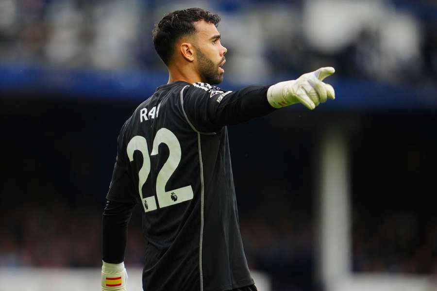 Raya made his Arsenal debut in goal today