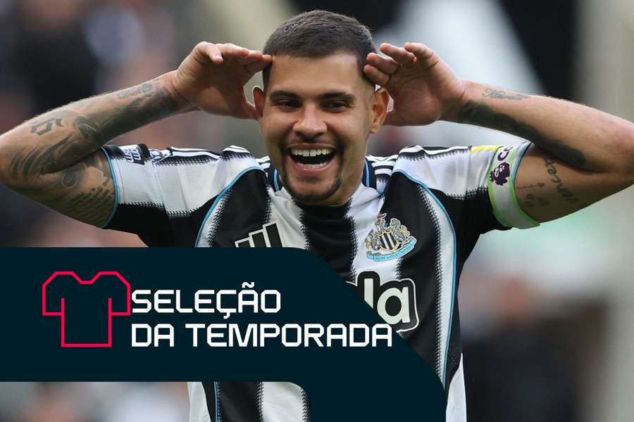 Bruno Guimarães fez temporada regular pelo Newcastle