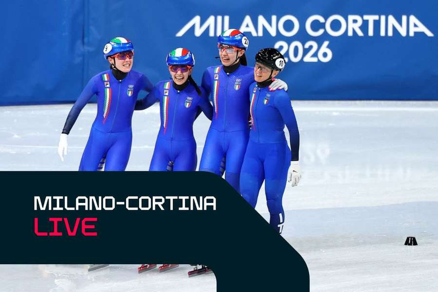 La staffetta femminile azzurra La staffetta femminile azzurra