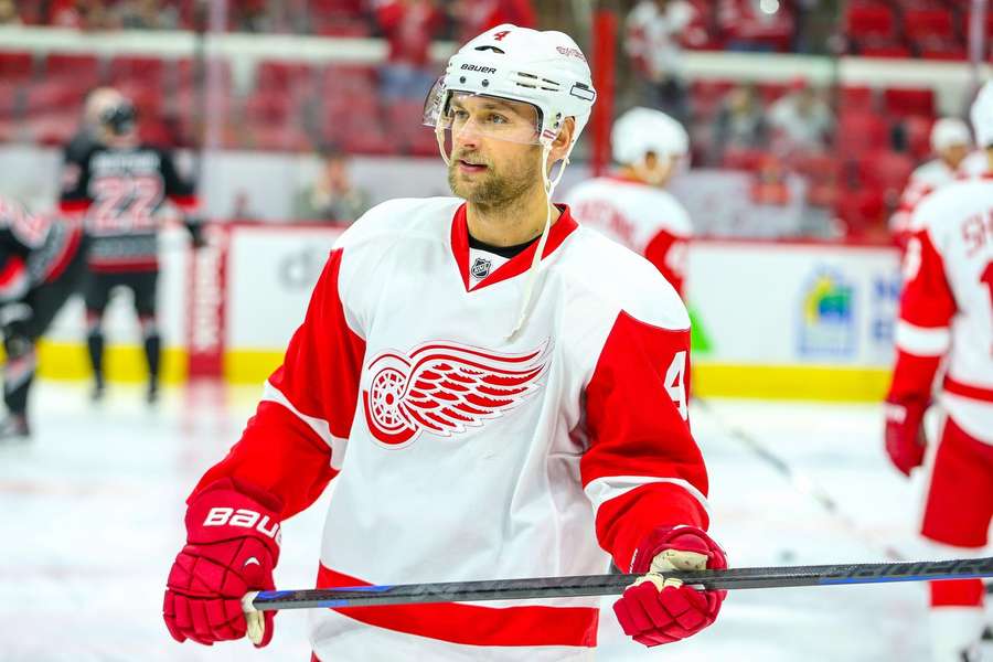Jakub Kindl ještě v dresu Detroitu. Jakub Kindl ještě v dresu Detroitu.