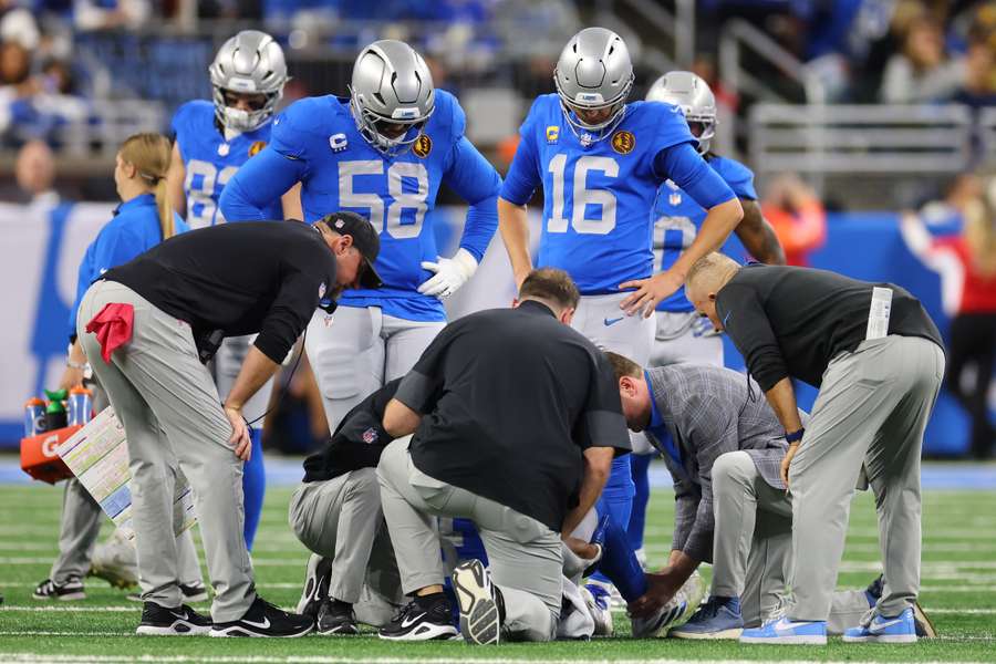 St. Brown hat sich eine Knöchelverletzung zugezogen