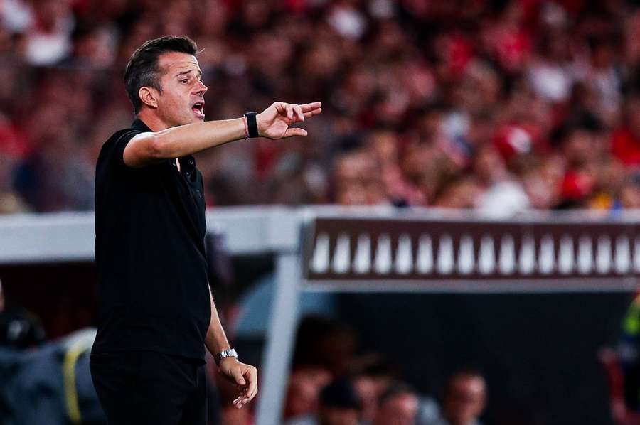 Marco Silva, treinador do Benfica