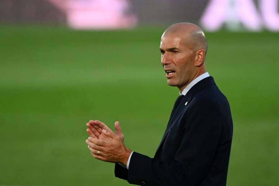 Zinedine Zidane não treina desde que deixou o Real Madrid em 2021