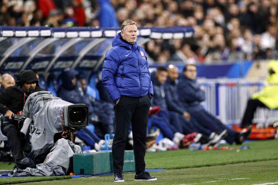 Ronald Koeman zal vrijdagavond ook goed ziek zijn geweest van de prestatie van zijn team in Parijs