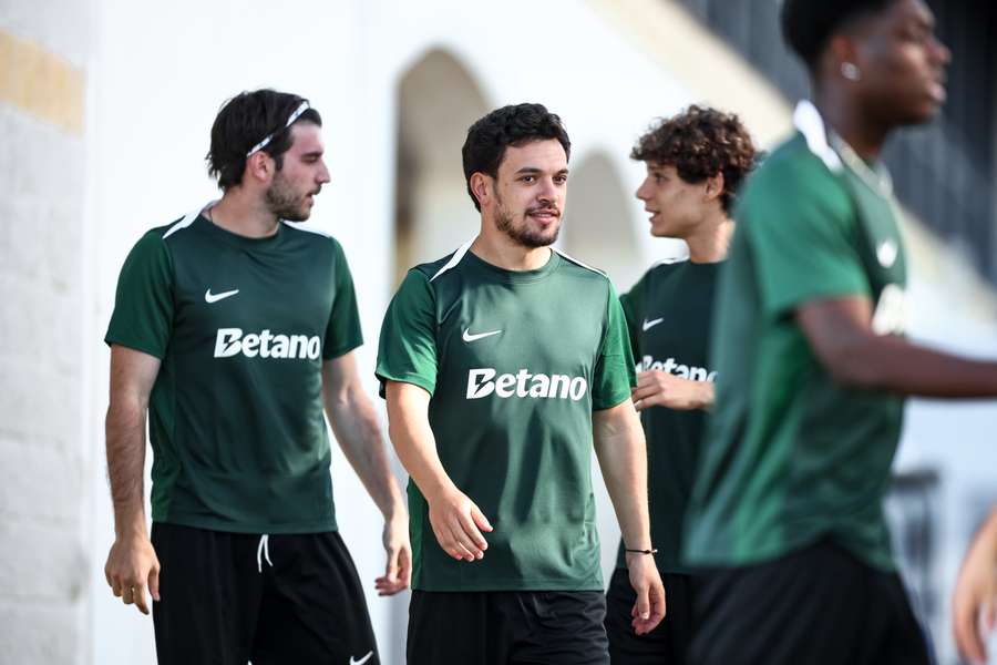 Pedro Gonçalves no início da pré-época Pedro Gonçalves no início da pré-época