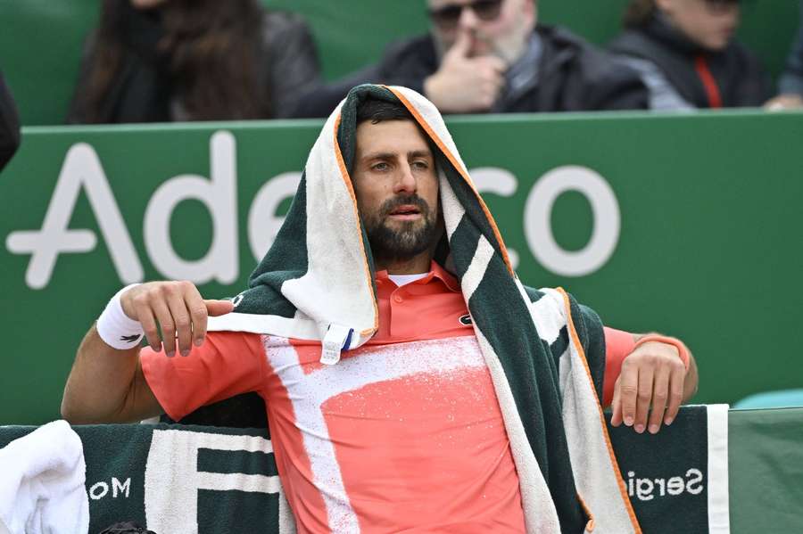 Djokovic, abatido