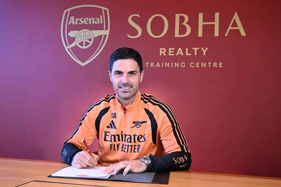 Mikel Arteta prodloužil smlouvu s Arsenalem. 