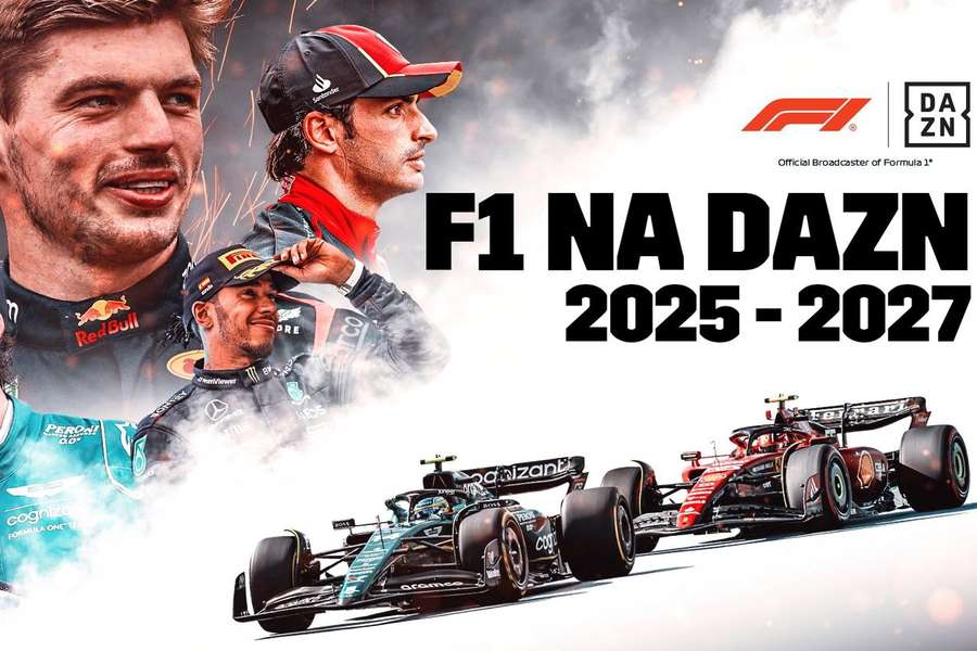Fórmula 1 passa a ser transmitida para Portugal através da DAZN em 2025