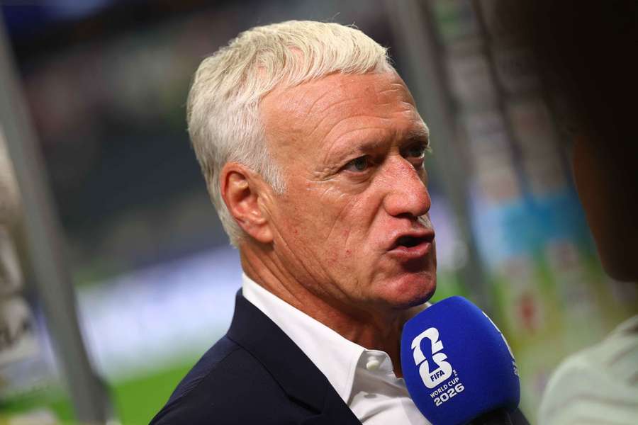 Didier Deschamps dopo la sconfitta con la Spagna