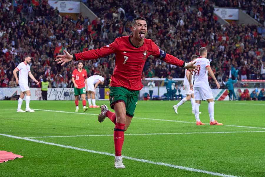 Cristiano Ronaldo brilhou na goleada de Portugal sobre a Polônia