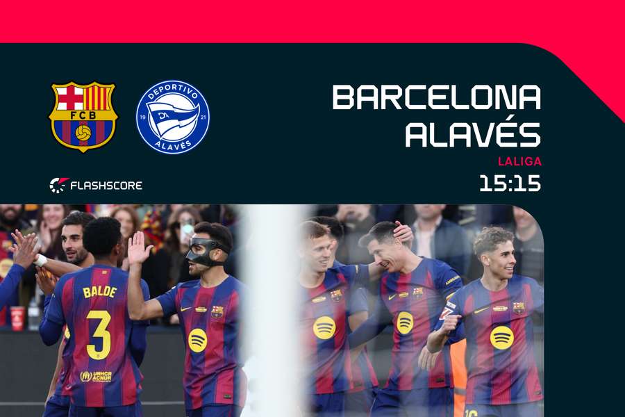 Barça defronta o Alavés