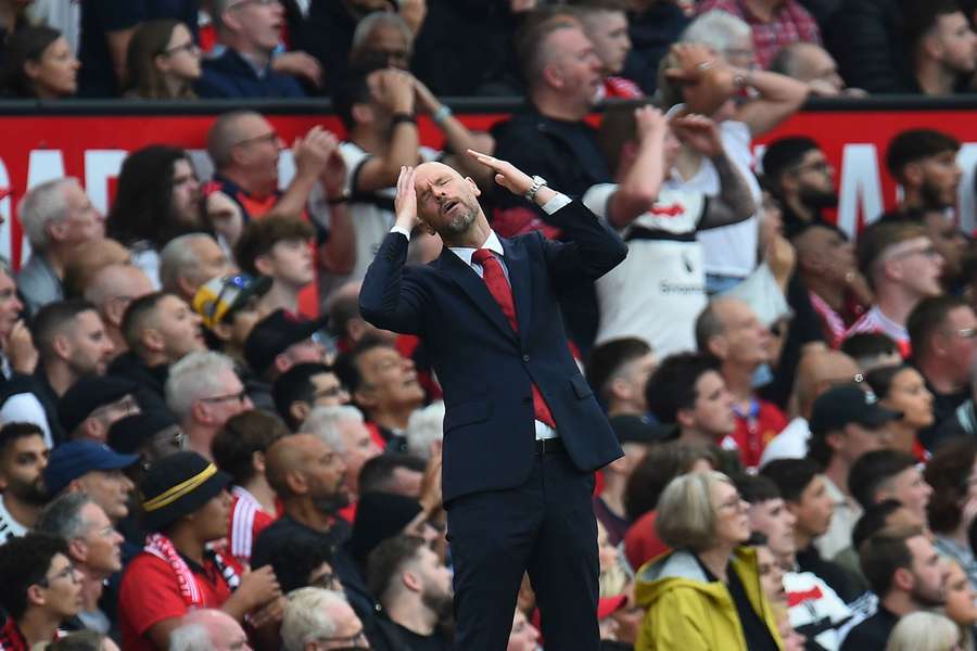 Ten Hag ging hard ten onder op Old Trafford